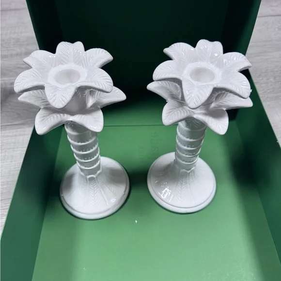 Lilly Pulitzer Candlestick Holders - Picture 6 of 10